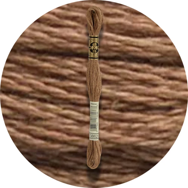 DMC Mouliné Spécial 25 Broderigarn, Ensfarvet, Neutrale nuancer